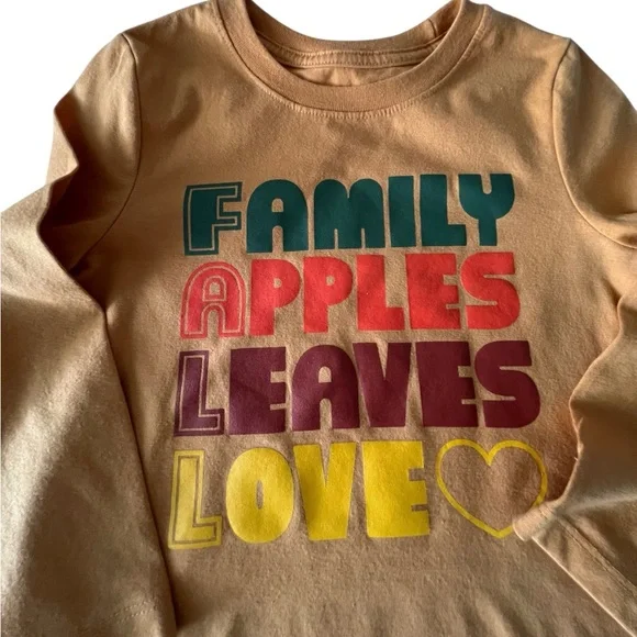 Cat & Jack Kids Long Sleeve Tee (4T) - Picture 3 of 4